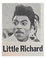 Little Richard / On Stage-Closeup (1950s)