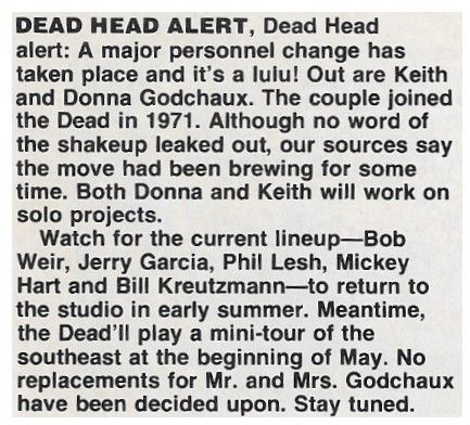 Grateful Dead / Dead Head Alert (1979)