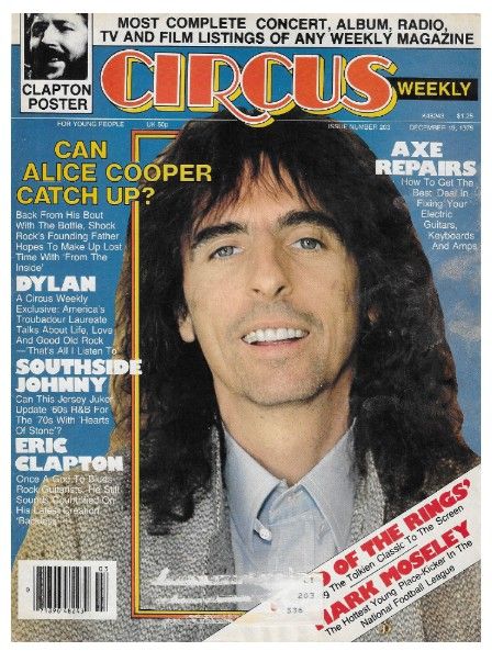Cooper, Alice / Circus Weekly (December 19, 1978)