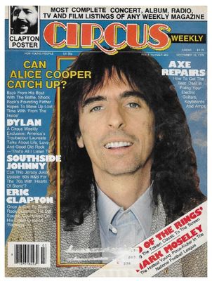 Cooper, Alice / Circus Weekly (December 19, 1978)