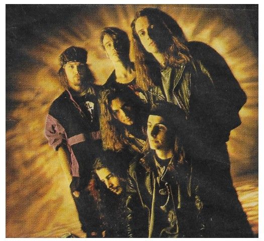 Temple of the Dog / Group Photo-Chris Cornell at Lower Left (1991)