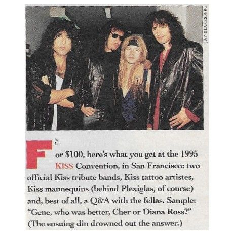 Kiss / For $100 Here&#39;s What You Get (1995)