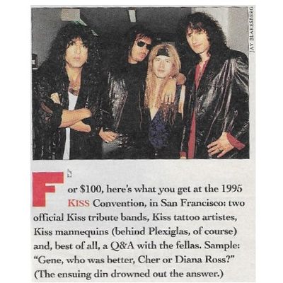 Kiss / For $100 Here's What You Get (1995)