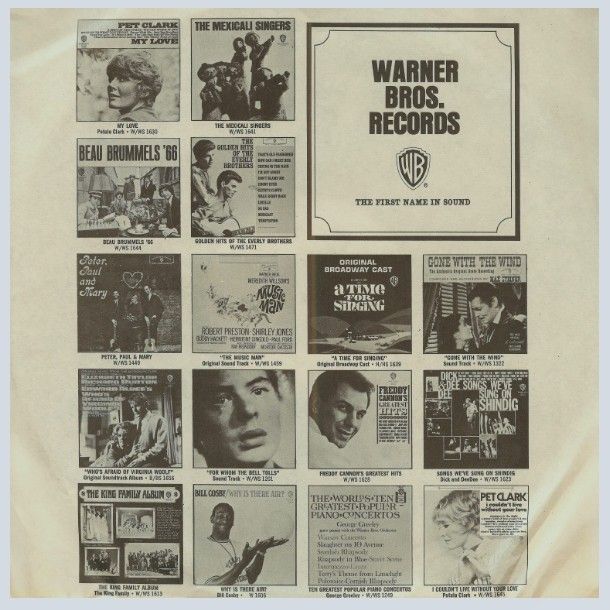 Warner Bros. / The First Name in Sound (1966)