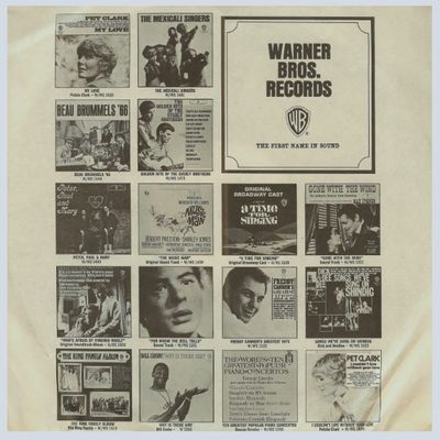 Warner Bros. / The First Name in Sound (1966)