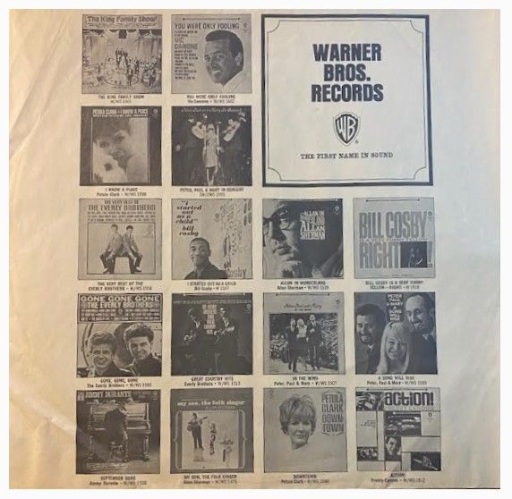 Warner Bros. / The First Name in Sound (1960s)