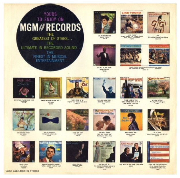Mgm / Yours to Enjoy on MGM Records (1959)