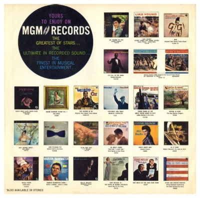 Mgm / Yours to Enjoy on MGM Records (1959)