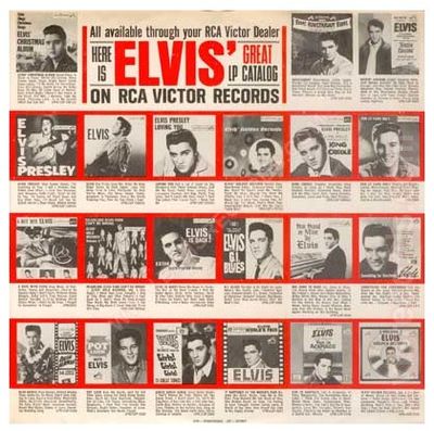 Rca Victor / Elvis Presley: Here is Elvis&#39; Great LP Catalog (1965)