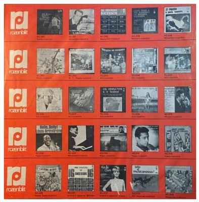 Rozenblit / Red-White - 50 Albums Shown (Brazil)