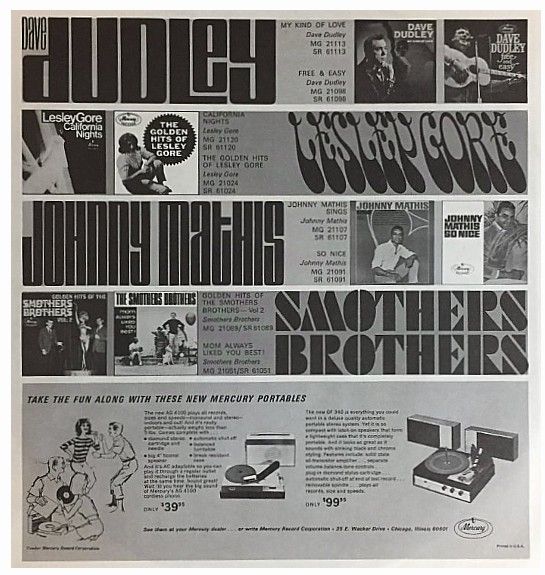 Mercury / Take the Fun Along with These New Mercury Portables (1967)