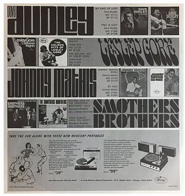 Mercury / Take the Fun Along with These New Mercury Portables (1967)