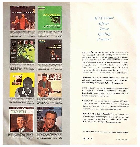 Rca Victor / RCA Victor Offers These Quality Features (RCA 21-112-1-43)