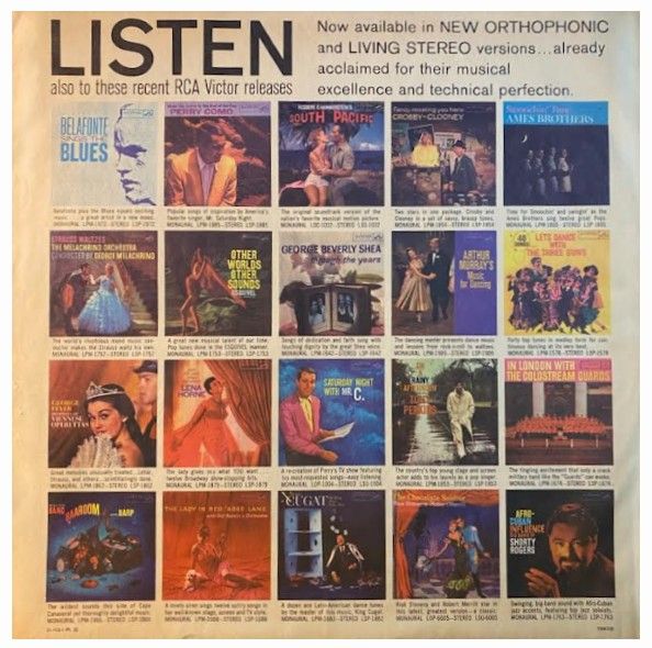Rca Victor / Listen Also to These RCA Victor Releases (21-112-1-Pt. 22)