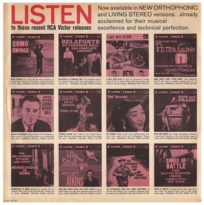 Rca Victor / Listen to These Recent RCA Victor Releases (1959) / 21-112-1 Pt. 22B