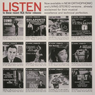 Rca Victor / Listen to These Recent RCA Victor Releases (1959)