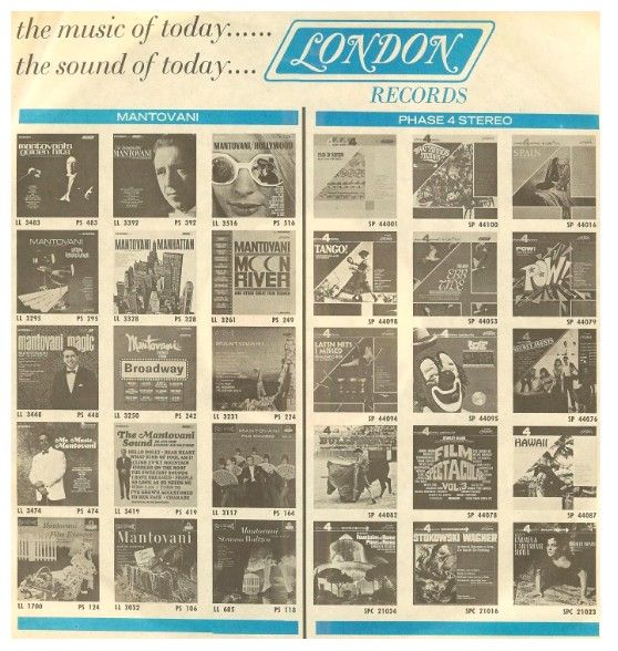 London / The Music of Today...The Sound of Today (1960s)