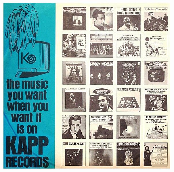 Kapp / The Music You Want When You Want It (1966)
