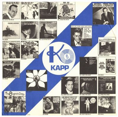 Kapp / White-Blue-Diagonal (1968)