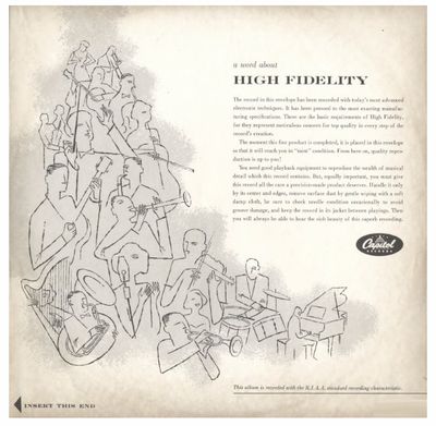 Capitol / A Word About High Fidelity (1955)
