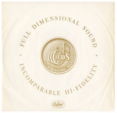 Capitol / Full Dimensional Sound-Incomparable Hi-Fidelity (1958)
