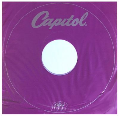 Capitol / Purple-Silver - Poly Sleeve (1981)