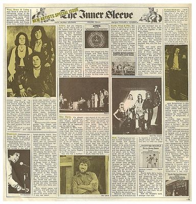Columbia / The Inner Sleeve (1972) / Volume: 72A4/4