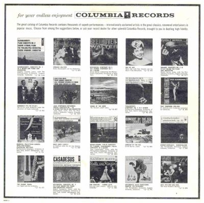 Columbia / For Your Endless Enjoyment (1957)