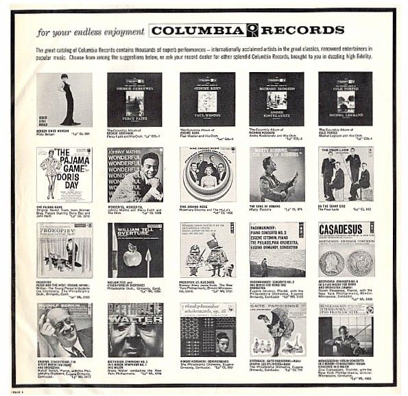 Columbia / For Your Endless Enjoyment (1957)