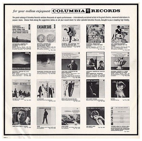 Columbia / For Your Endless Enjoyment (1957)