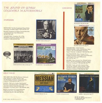 Columbia Masterworks / The Sound of Genius (1961)