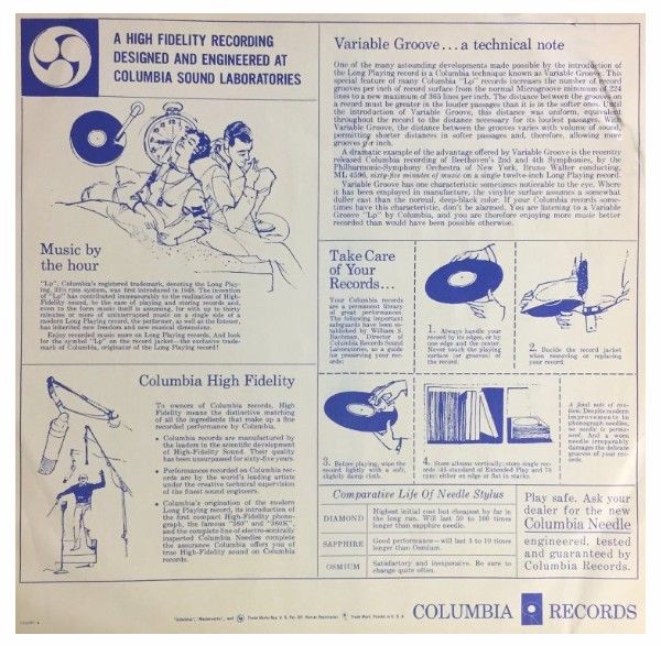 Columbia / A High Fidelity Recording... (1955)