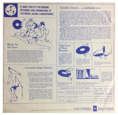 Columbia / A High Fidelity Recording... (1955)