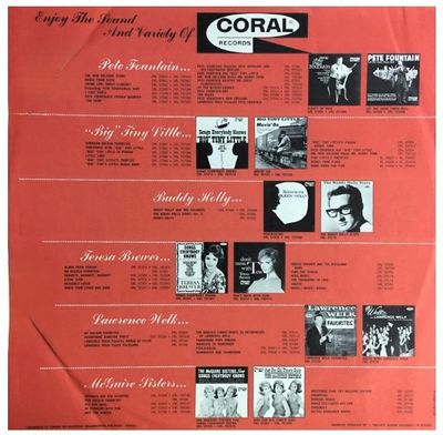 Coral / Enjoy the Sound and Variety of Coral Records (1959)