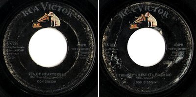 Gibson, Don / Sea of Heartbreak (1961) / RCA Victor 47-7890 (Single, 7&quot; Vinyl)