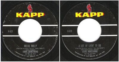 Armstrong, Louis / Hello, Dolly (1964) / Kapp K-573 (Single, 7&quot; Vinyl)