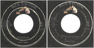 Bare, Bobby / Shame On Me (1962) / RCA Victor 47-8032 (Single, 7&quot; Vinyl)