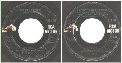 Ames, Ed / Who Will Answer? (1968) / RCA Victor 47-9400 (Single, 7&quot; Vinyl)