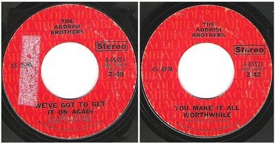 Addrisi Brothers, The / We&#39;ve Got to Get It On Again (1972) / Columbia 4-45521 (Single, 7&quot; Vinyl)