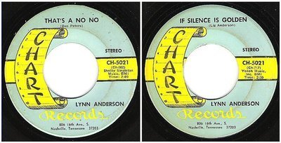 Anderson, Lynn / That&#39;s a No No (1969) / Chart CH-5021 (Single, 7&quot; Vinyl)