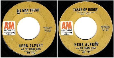 Alpert, Herb (+ The Tijuana Brass) / 3rd Man Theme (1965) / A+M 775 (Single, 7&quot; Vinyl)