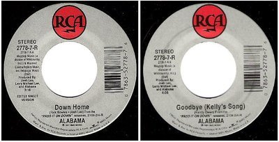 Alabama / Down Home (1991) / RCA 2778-7-R (Single, 7&quot; Vinyl)