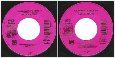 Abdul, Paula / The Promise of a New Day (1991) / Virgin 7-98752 (Single, 7&quot; Vinyl)
