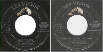 Ames Brothers, The / Red River Rose (1959) / RCA Victor 47-7413 (Single, 7&quot; Vinyl)