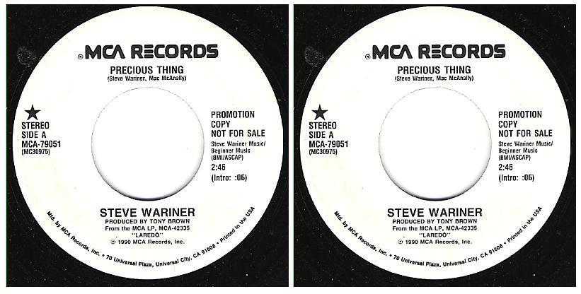 Wariner, Steve / Precious Thing (1990) / MCA 79051 (Single, 7" Vinyl)