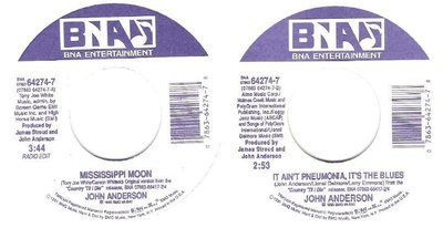Anderson, John / Mississippi Moon (1995) / BNA Entertainment 64274-7 (Single, 7&quot; Vinyl)