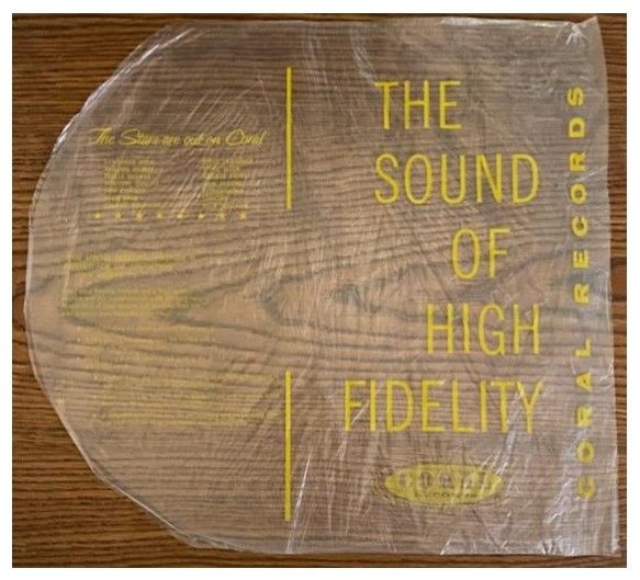 Coral / The Sound of High Fidelity (1950s) / Clear Sleeve