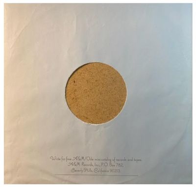 A+M / Write for Free A+M/Ode Mini-Catalog (1973) / Light Blue