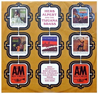 A+M / Herb Alpert and The Tijuana Brass (1965) / 1st A+M Sleeve