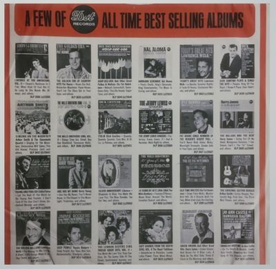 Dot / A Few of Dot Records All Time Best Selling Albums (1964)
